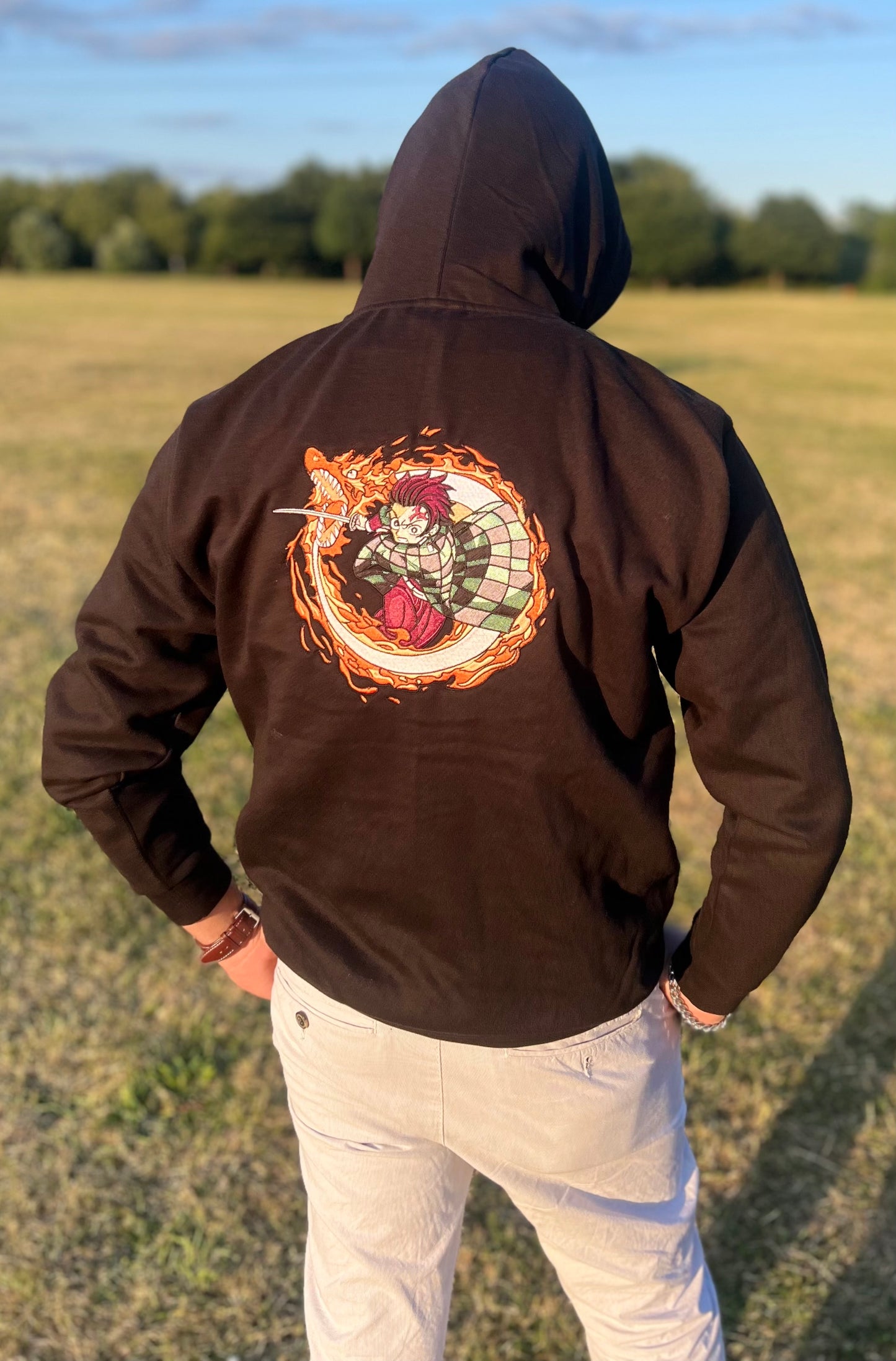 Tanjiro Kamado Demon Slayer Hoodie