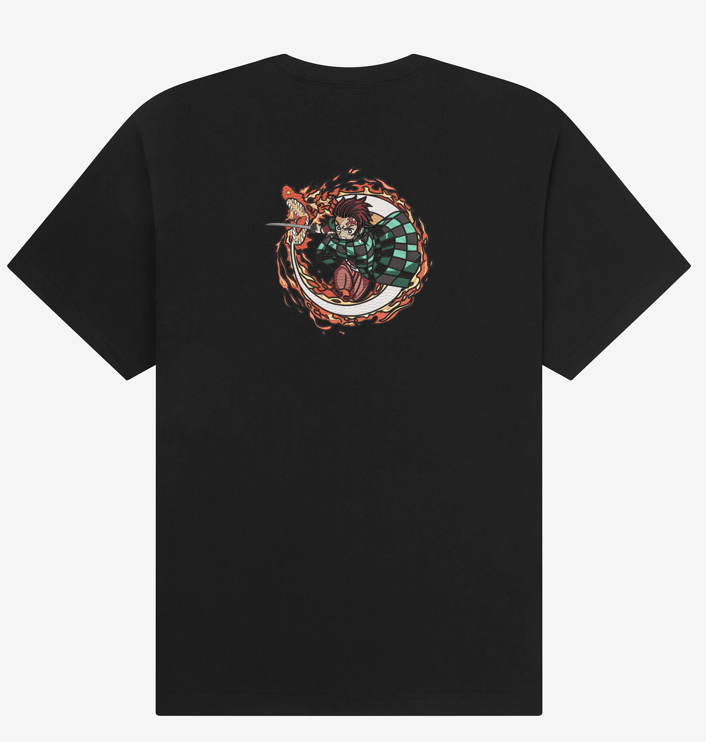 Tanjiro Kamado, Hinokami Kagura Sun Breathing Blade Oversize T-shirt
