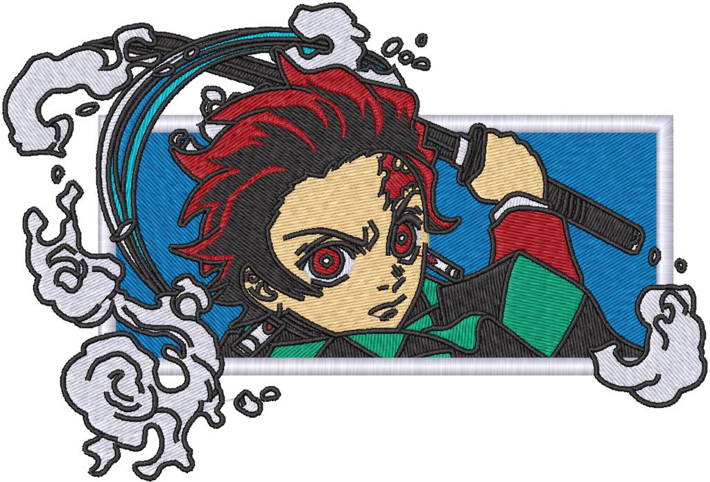 Tanjiro Kamado Demon Slayer Oversize T-Shirt
