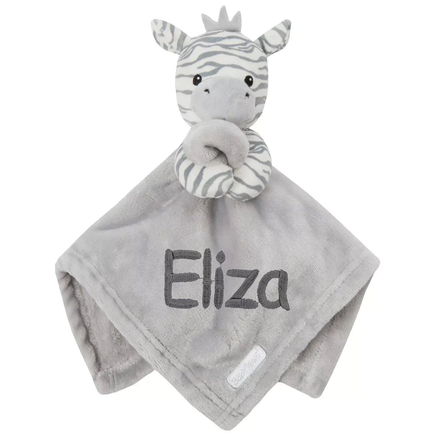 Personalised Baby Comforter Blanket – Bear & Elephant Baby Gift for Boys & Girls